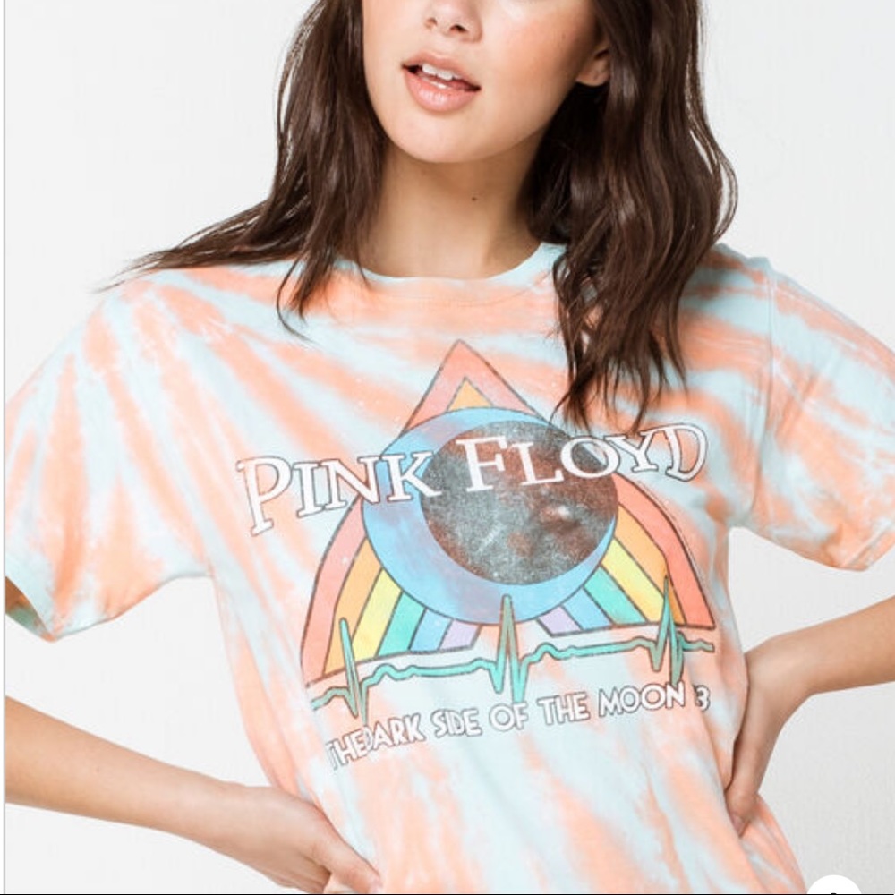 Pink Floyd tie dye shirt